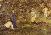 Edouard Manet Croquet-Partie Germany oil painting artist